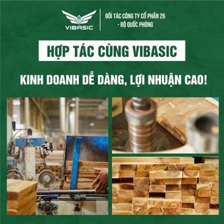 VIBASIC TUYỂN NHÀ PHÂN PHỐI SẢN PHẨM THỚT GỖ QUÂN ĐỘI