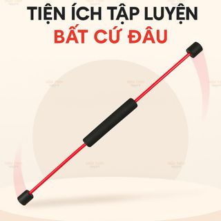 Thanh rung tập thể lực thế hệ mới – giúp siết cơ, tăng sức bền và cải thiện vóc dáng ngay tại nhà.