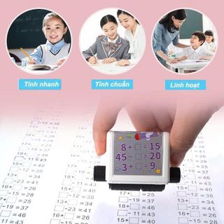 CON LĂN IN PHÉP TÍNH TOÁN HỌC MẪU MỚI