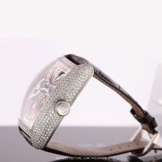 ĐỒNG HỒ NAM SIÊU CẤP AUTOMATIC PRANCK MULER LỘ MẶT VIỀN XOÀN