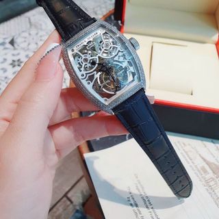 ĐỒNG HỒ NAM SIÊU CẤP AUTOMATIC PRANCK MULER LỘ MẶT VIỀN XOÀN