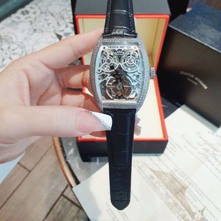 ĐỒNG HỒ NAM SIÊU CẤP AUTOMATIC PRANCK MULER LỘ MẶT VIỀN XOÀN