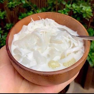 Chè dừa dầm( bao bì xanh)