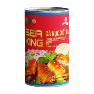 1 Lốc Cá Nục Sốt Cà SeaKing 10 Hộp 155g