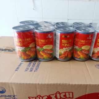 1 Lốc Cá Nục Sốt Cà SeaKing 10 Hộp 155g