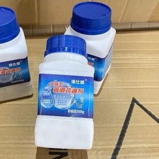 Bột Làm Sạch Thông Đường Ống, Chai Bột Thông Cống Tiện Lợi Cho Gia Đình