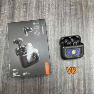 Tai Nghe Bluetooth V8 Có Màn hình Cảm Ứng LCD
