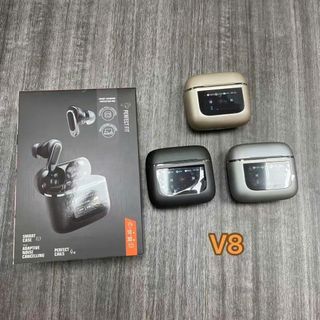 Tai Nghe Bluetooth V8 Có Màn hình Cảm Ứng LCD
