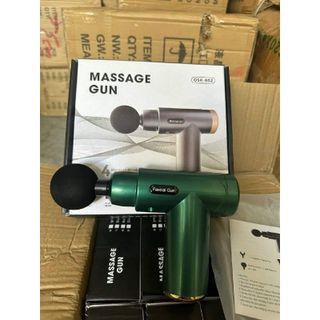 Súng massage 4 đầu Nút bấm Lõi Đồng (Có LOGO) Fascial Gun OSK-802 (HH)