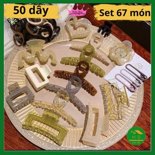 Set kẹp tóc 67 Chi Tiết giá sỉ