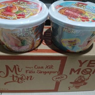 Mì Tô Trộn Cua Xốt (Thùng 12 Tô)