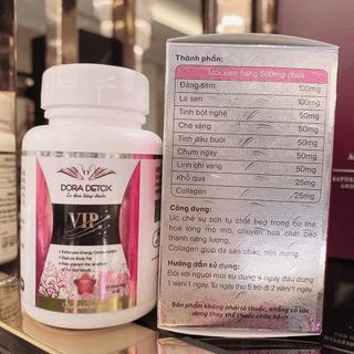 Dora Detox Vip full hộp 28 viên [Hàng chính hãng] - Được kiểm tra hàng trước khi nhận
