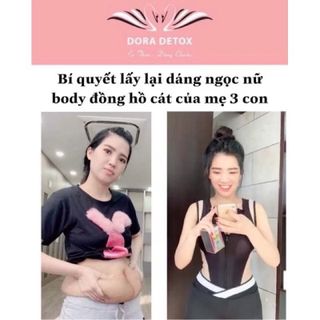 Dora Detox VIP giảm cân nhanh và an toàn tại nhà