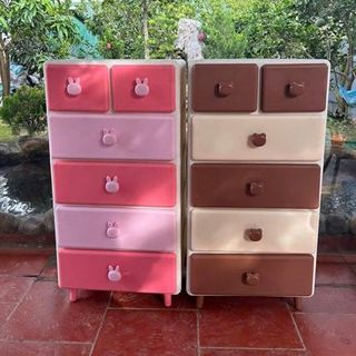 Tủ Thỏ Đôi 5 Tầng Rab5 Be KOT