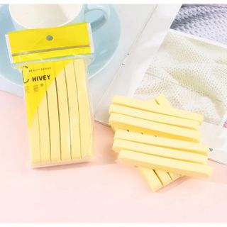 Bông nở rửa mặt bọt biển 12 miếng, Miếng nở rửa mặt bọt biển dạng nén, miếng rửa mặt làm sạch sâu - HL088