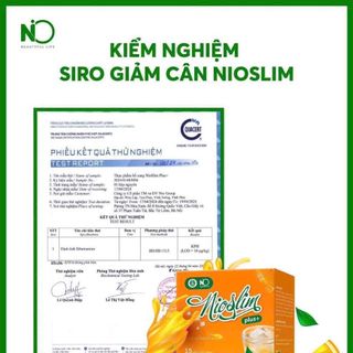 Siro giảm cân nioslim plus+
