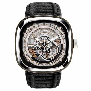 ĐỒNG HỒ NAM SIÊU CẤP SEVEN PRIDAY MÁY AUTOMATIC VÀNG ĐEN FULLBOX DÂY