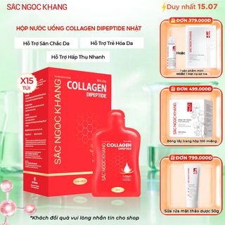 Nước Uống Collagen Dipeptide Sắc Ngọc Khang [Hộp 15 Túi]