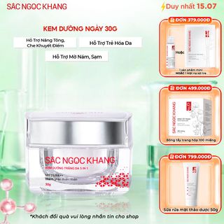 Kem Dưỡng Trắng Da Ban Ngày 5 in 1 [Hũ 30g]