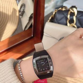 ĐỒNG HỒ NỮ CHÍNH HÃNG MISHALI DÂY DA BẢNG VÒNG TAY FULLBOX