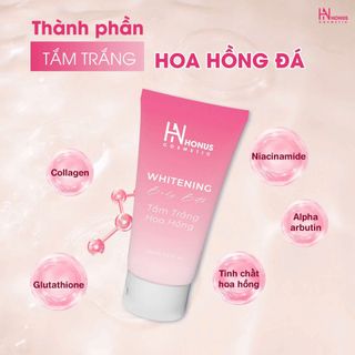 Ủ trắng da body tinh chất hoa hồng đá Honus