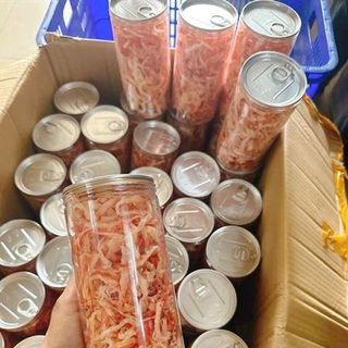Mực Sợi Hấp Nước Dừa (Thùng 50 Hủ x 300gr)