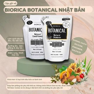 Dầu gội, dầu xả Biorica Botanical NB 400ml