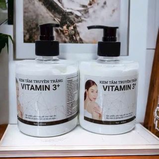 Sữa tắm truyền trắng vitamin 3+