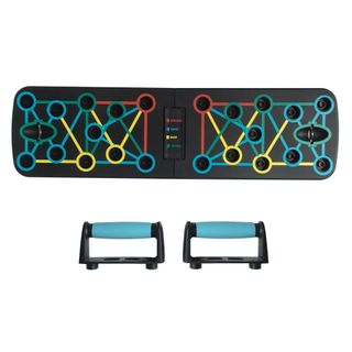 Bảng chống đẩy, Dụng cụ hít đất đa năng 12 trong 1, tập ngực, vai tại nhà - SP010