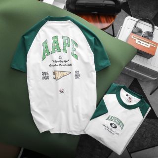 Áo thun nam cotton ngắn tay AAPE