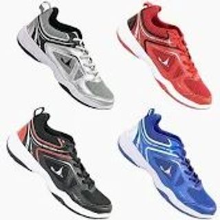 Giày cầu lông MIRA LIGHTNING 19.1. Bề mặt thoáng khí. Cổ giày ôm khít tạo cảm giác an toàn khi di chuyển.