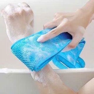 Dây Chà Lưng Silicon 2 Mặt