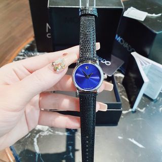 SALE BỎ MẪU ĐỒNG HỒ NAM NỮ TRUNG CẤP MÔDAĐÔ DÂY DA ĐEN