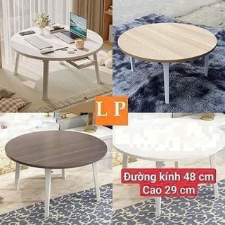 BÀN TRÒN TRANG TRÍ DECOR SOFA GẤP GỌN