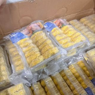 Mực tẩm bột chiên xù 300g 10-15khoanh (giao hỏa tốc tphcm)