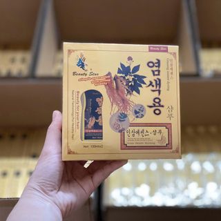 DẦU GỘI ĐEN TÓC NHÂN SÂM HÀN QUỐC ( 1 Hộp x 2 Chai )