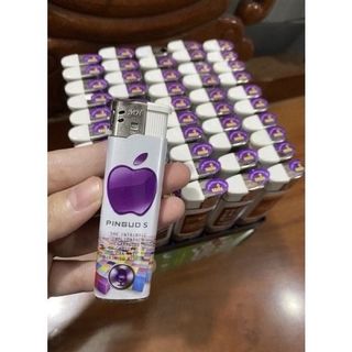 Quẹt khè xí ngầu + quẹt bấm hộp 50 cái