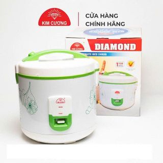 NỒI CƠM ĐIỆN 1,8L KIM CƯƠNG NẮP GÀI