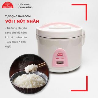 NỒI CƠM ĐIỆN 1,8L KIM CƯƠNG NẮP GÀI