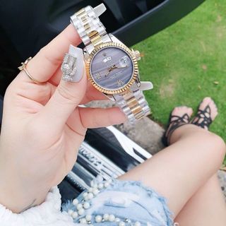 SALE BỎ MẪU ĐỒNG HỒ NAM NỮ THỜI TRANG RÔLET 2 LỊCH LẺ SIZE