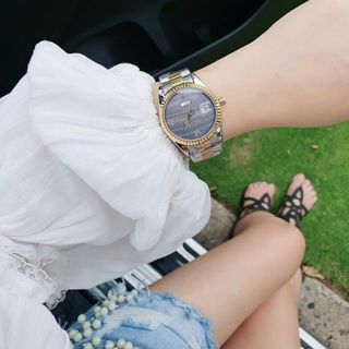 SALE BỎ MẪU ĐỒNG HỒ NAM NỮ THỜI TRANG RÔLET 2 LỊCH LẺ SIZE