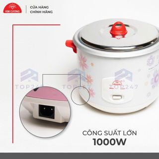 NỒI CƠM ĐIỆN 2,8L KIM CƯƠNG NẮP RỜI