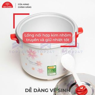 NỒI CƠM ĐIỆN 2,8L KIM CƯƠNG NẮP RỜI