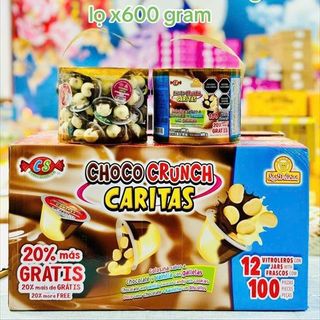 Bánh Quy Choco Cunch Caritar (Thùng 12 Hộp x 600gr)