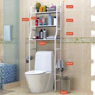 Kệ để đồ Bồn Cầu 3 Tầng KBC3