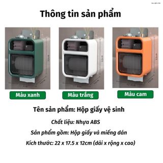 Hộp đựng giấy vệ sinh đa năng