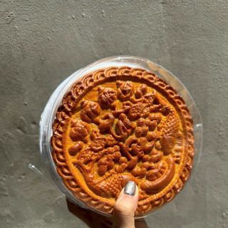 BÁNH TRUNG THU MOCHI KHOAI MÔN CHÀ BÔNG TRỨNG MUỐI SIÊU NGON 600G - WINNIE HOUSE