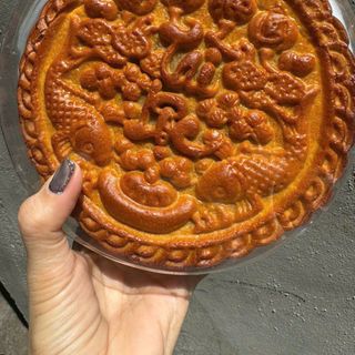BÁNH TRUNG THU MOCHI KHOAI MÔN CHÀ BÔNG TRỨNG MUỐI SIÊU NGON 600G - WINNIE HOUSE