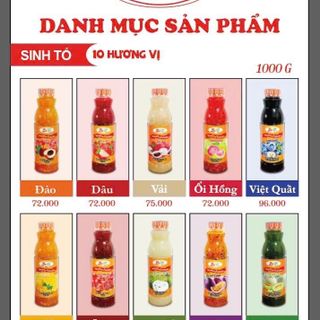 Sinh Tố Thái Lan Lalita Dâu