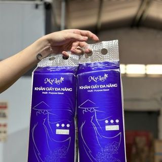 Giấy Rút Khô My Lan Cô Gái 4 lớp, 1000 tờ (Thùng 10 Gói)